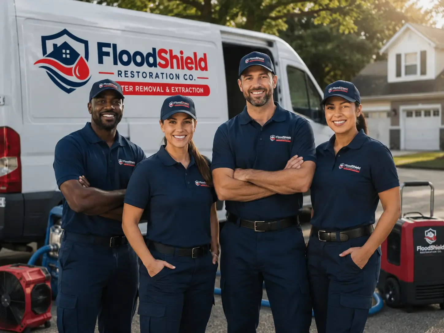 Flood Damage Restoration company in Poplarville, MS